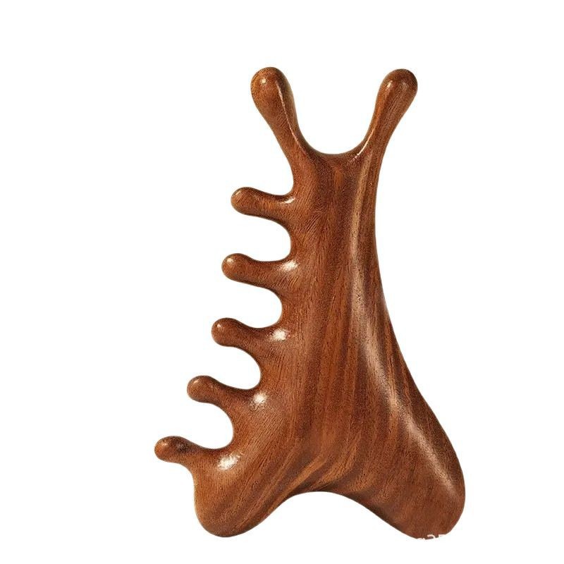 Woodworking Project - 4‑in‑1 Manual Massage Comb Handheld Non‑Battery
