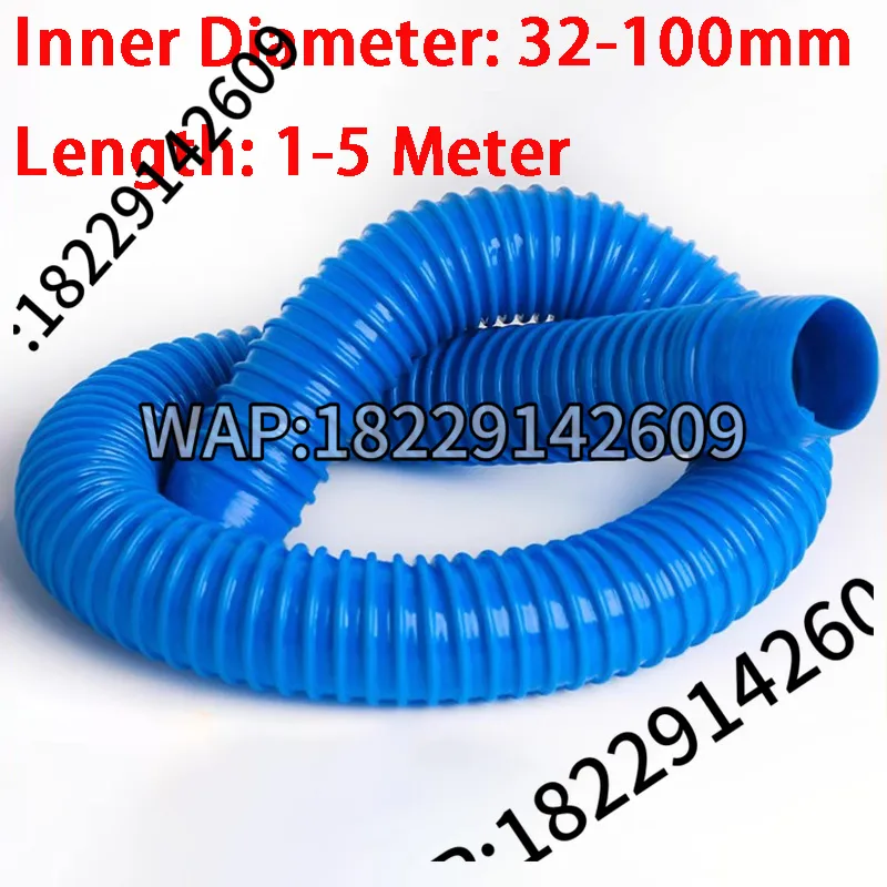 Woodworking Industry - 30-100mm Vacuum Cleaner Hose Bellows PVC