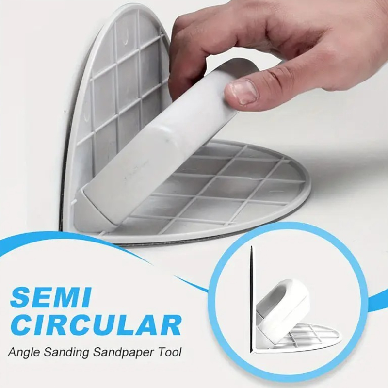 Woodworking Project - Self Adhesive Half Circle Sanding Pad