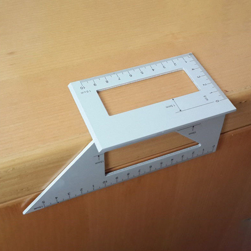 Woodworking Marking Gauge - High Hardness Aluminum Alloy Angle Ruler