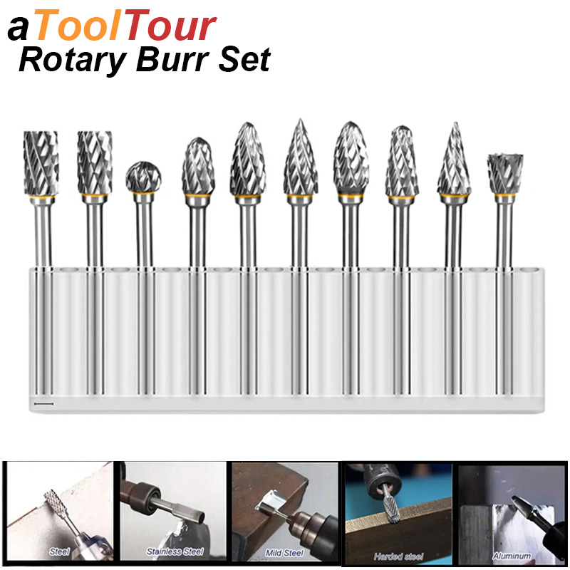 Tungsten Carbide Burr Set Bear - đánh giá và giá Woodworking Rasps And Files