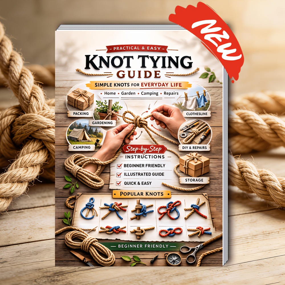 Knot Tying Guide Book Simple K - đánh giá và giá Woodworking Book