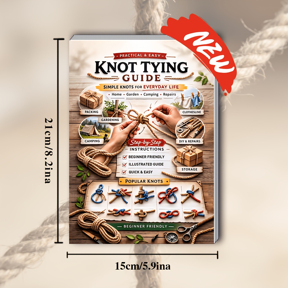 Knot Tying Guide Book Simple K - đánh giá và giá Woodworking Book