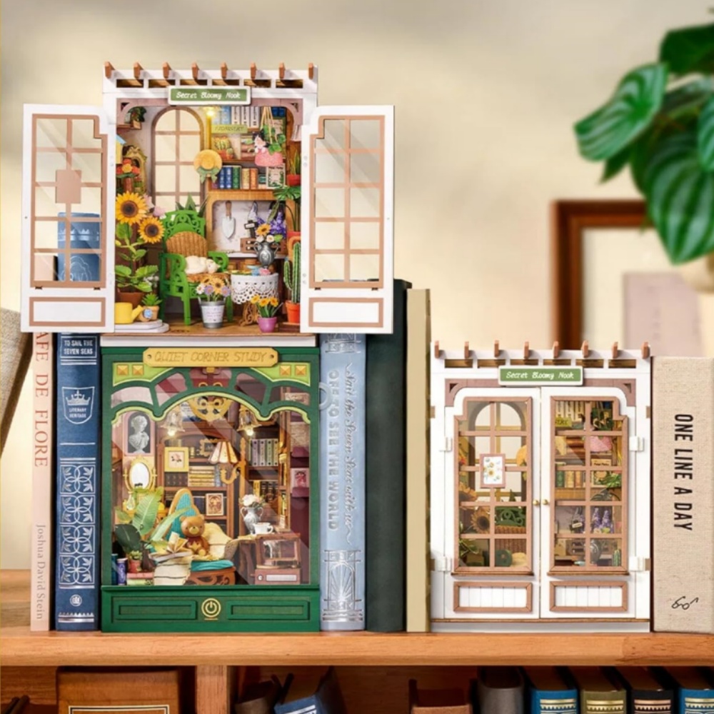 Rolife Book Nook Kit DIY Minia - đánh giá và giá Woodworking Book