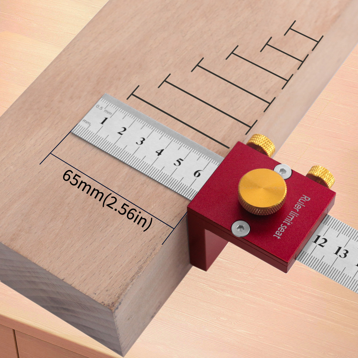 30cm/12 Inch Scribing Ruler 90 - đánh giá và giá Woodworking Marking Gauge