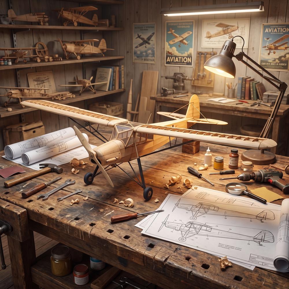 FI-156 500mm Vintage Balsa Woo - đánh giá và giá Woodworking Jobs
