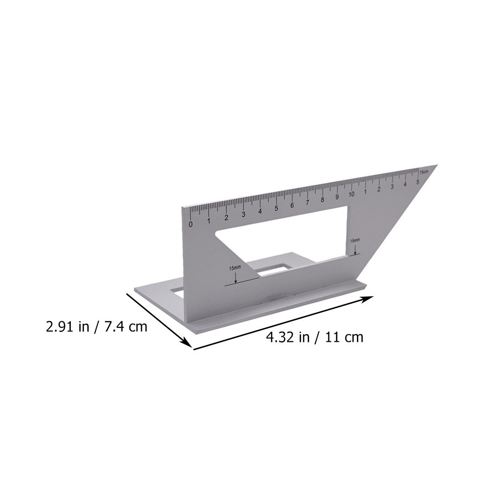 High Hardness Aluminum Alloy A - đánh giá và giá Woodworking Marking Gauge