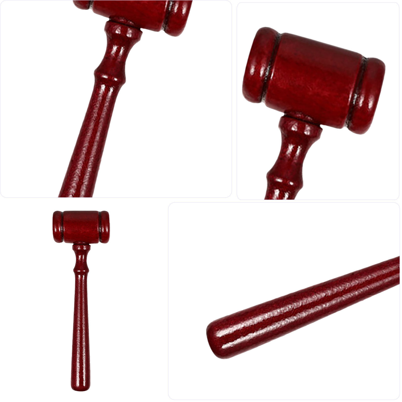 2Pcs Wooden Judge Hammer Gavel - đánh giá và giá Woodworking Auctions