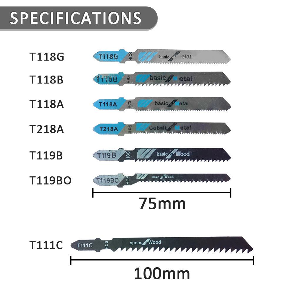 35-Piece Jigsaw Blade Set, Mix - đánh giá và giá Woodworking Jobs