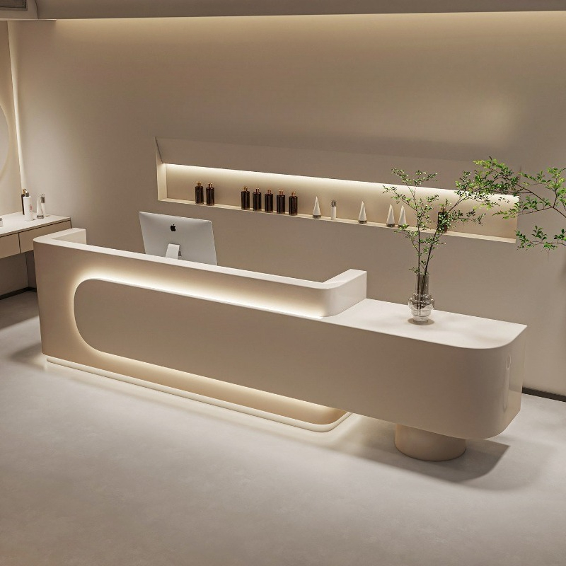 Modern Luxury Reception Desk B - đánh giá và giá Woodworking Institute